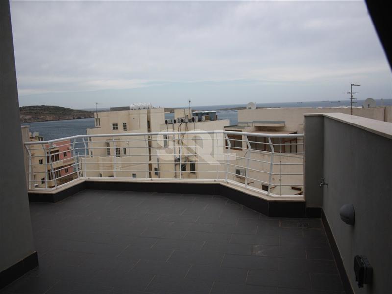 Penthouse in Bugibba To Rent
