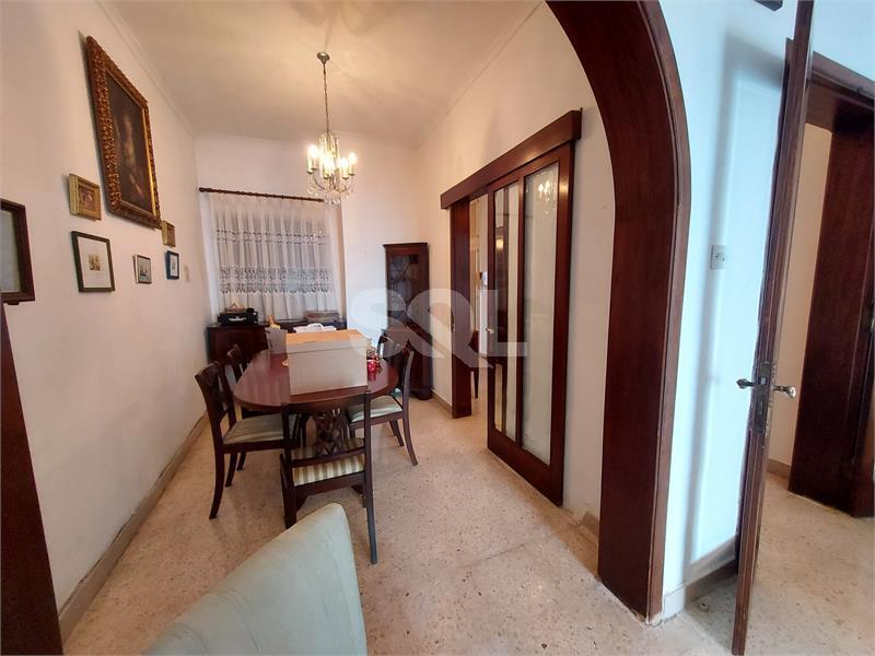 Elevated G/F Apartment in Sliema For Sale