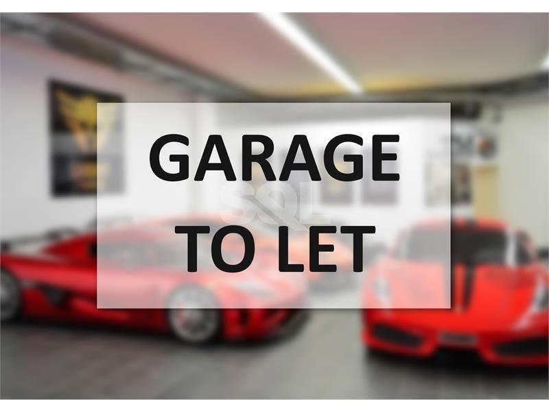 Ground Floor Garage in Gzira To Rent