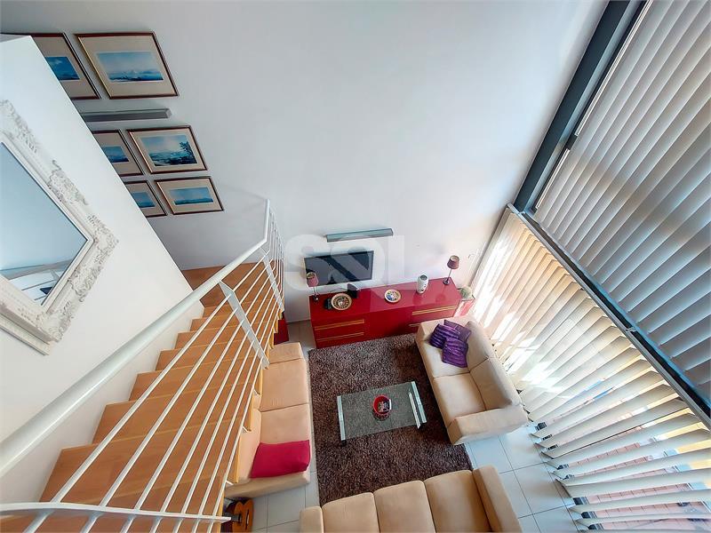 Duplex Apartment in Portomaso To Rent