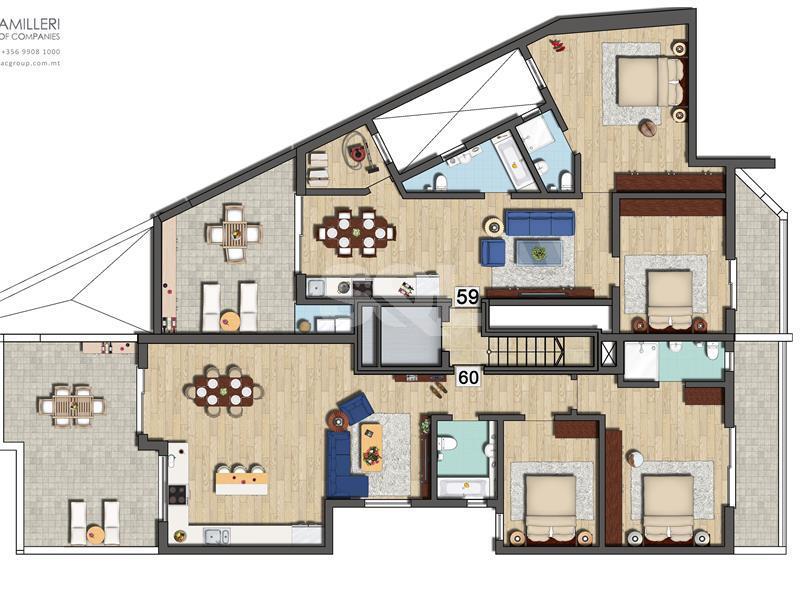 Penthouse in Gozo - Nadur For Sale