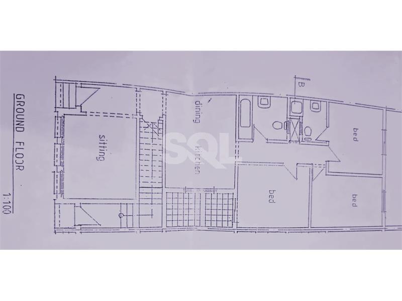 Ground Floor Maisonette in Qormi For Sale