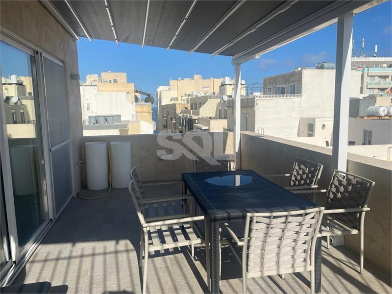 Duplex Penthouse in Sliema To Rent